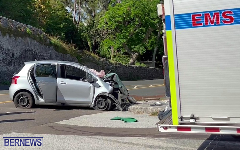 car crash June 4 2022 Bermuda (1)