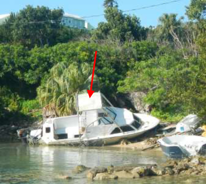 Abandoned Boat Bermuda July 2022 (2)