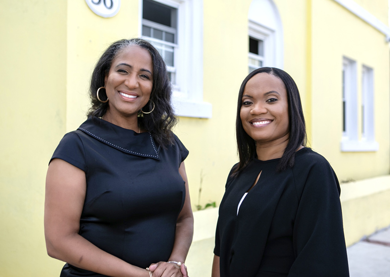 Denise Carey & Jean-Ann Hayward Bermuda July 2022