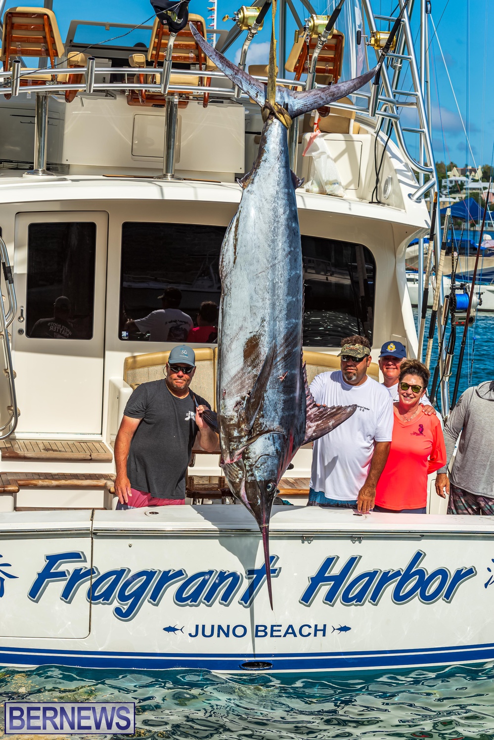Fragrant Harbor Marlin fish caught Bermuda 2022 (2)