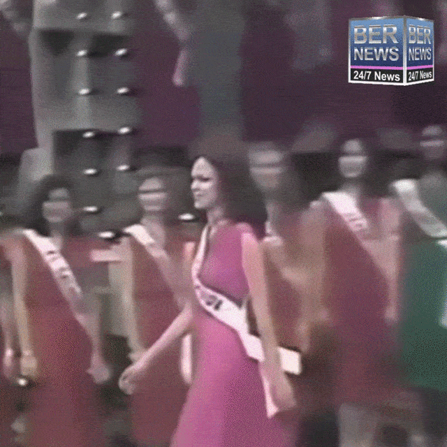 Gina Swainson In Miss Universe  1979