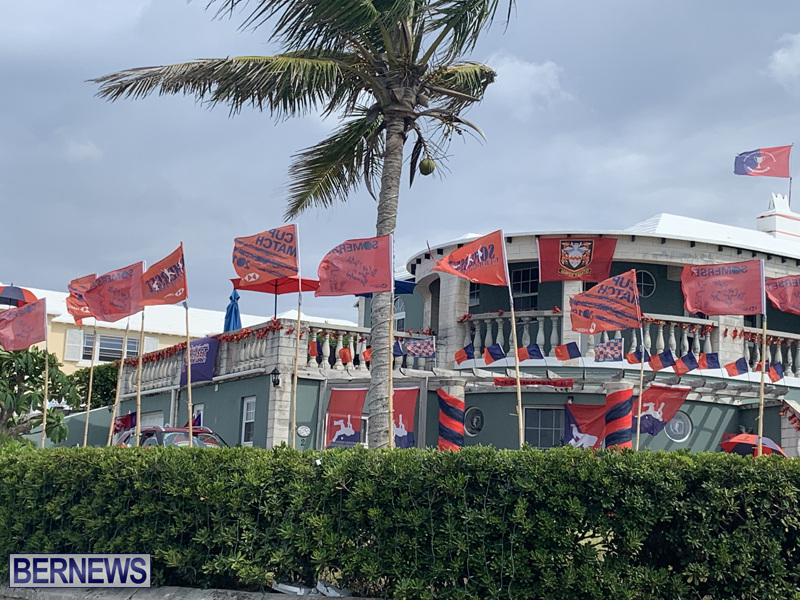 House decorated for Cup Match Bermuda 2022 DB (1)
