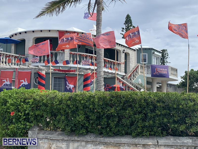 House decorated for Cup Match Bermuda 2022 DB (2)