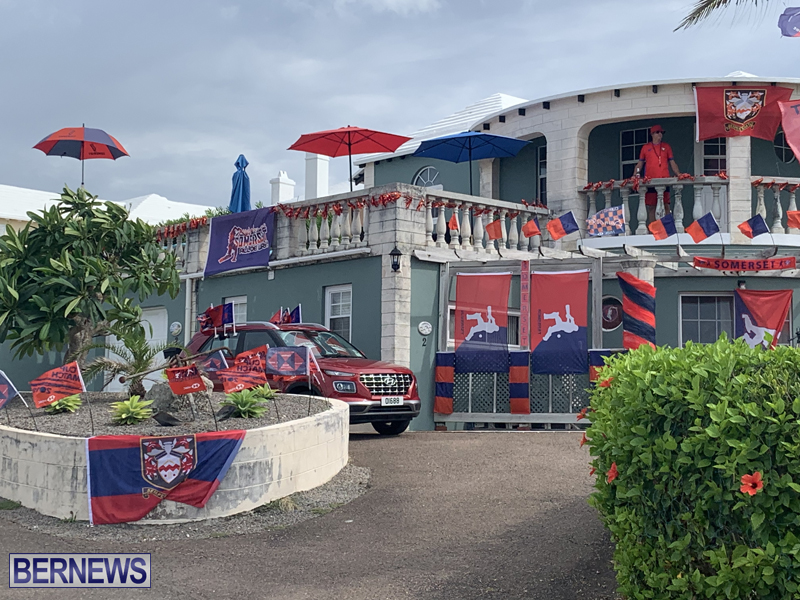 House decorated for Cup Match Bermuda 2022 DB (3)
