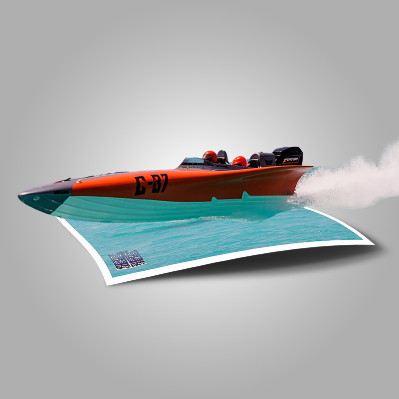 3D Round island Boat race Aug 7 2022 Bermuda DF-19