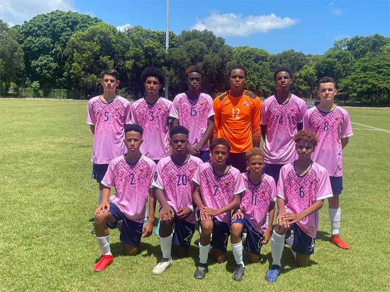 Bermuda Football U14 Boy’s August 2022