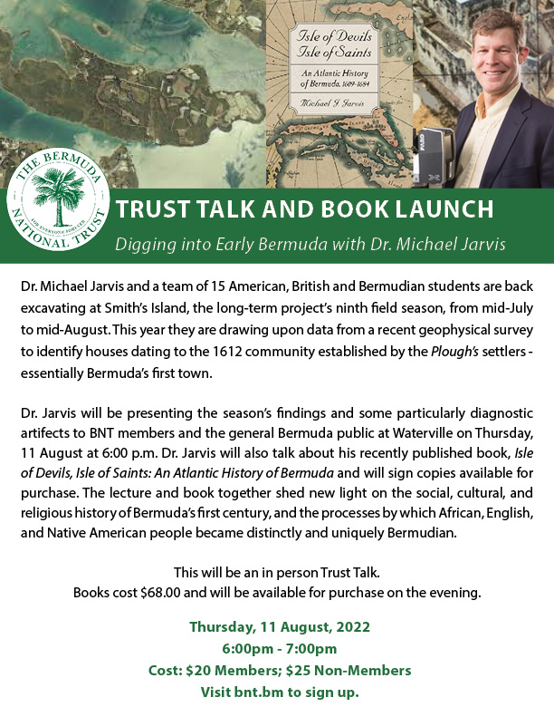 Bermuda National Talk & Book Launch August 2022