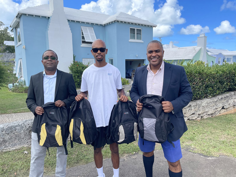 Rosewood Bermuda Donates School Supplies Aug 2022