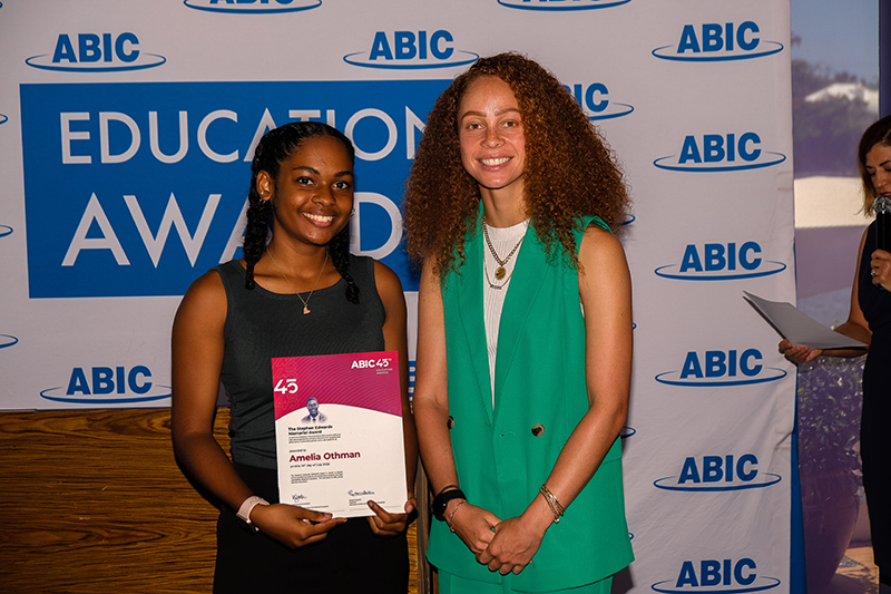 Amelia Osman - Stephen Edwards Award Bermuda 06/09/2022