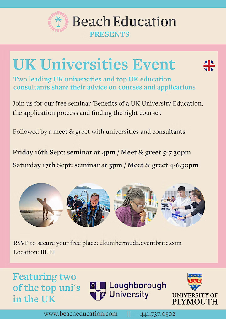 Beach Education UK Universities Event Sept 2022