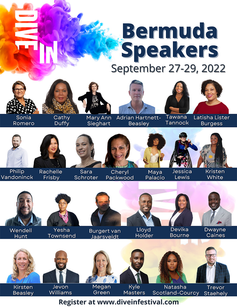Dive In Bermuda Speakers September 26, 2022