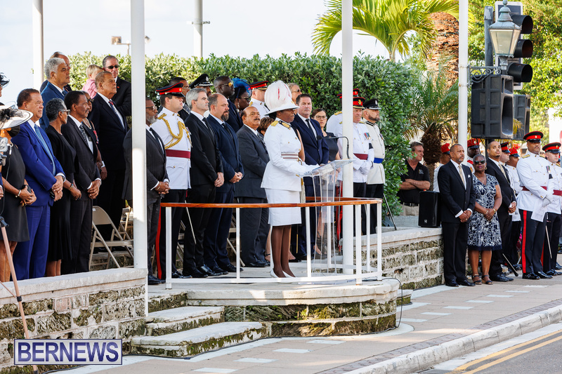 Proclamation Ceremony For King Charles III Bermuda Hamilton Governor Sept 2022 DF (12)