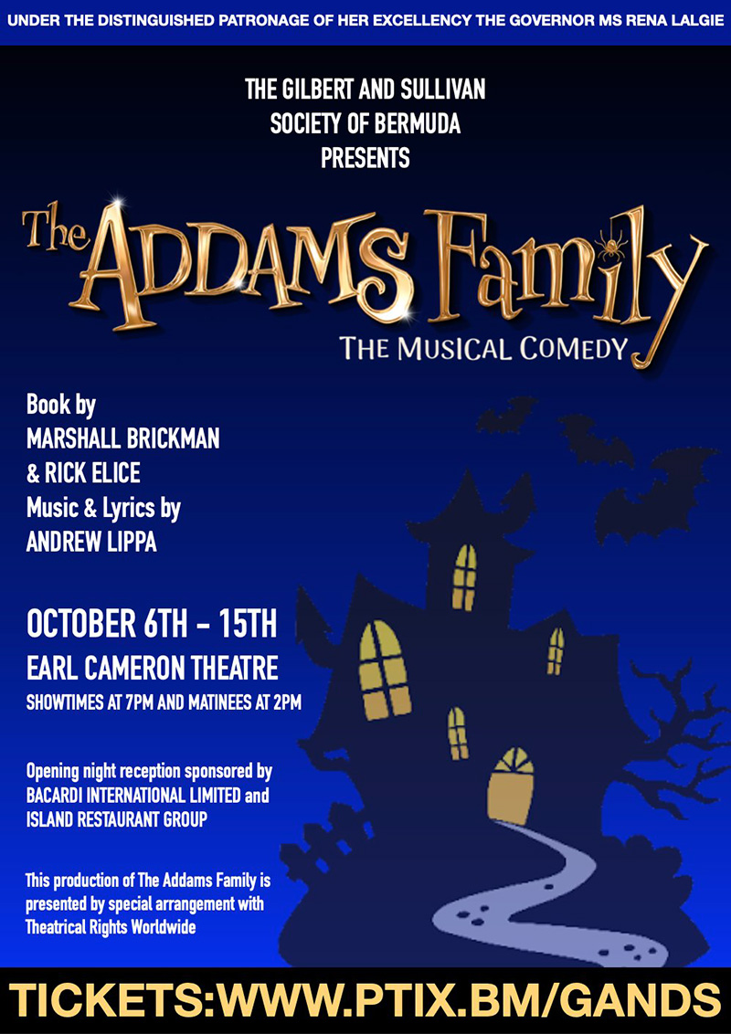 Tickets On Sale For "Addams Family" Musical Bernews