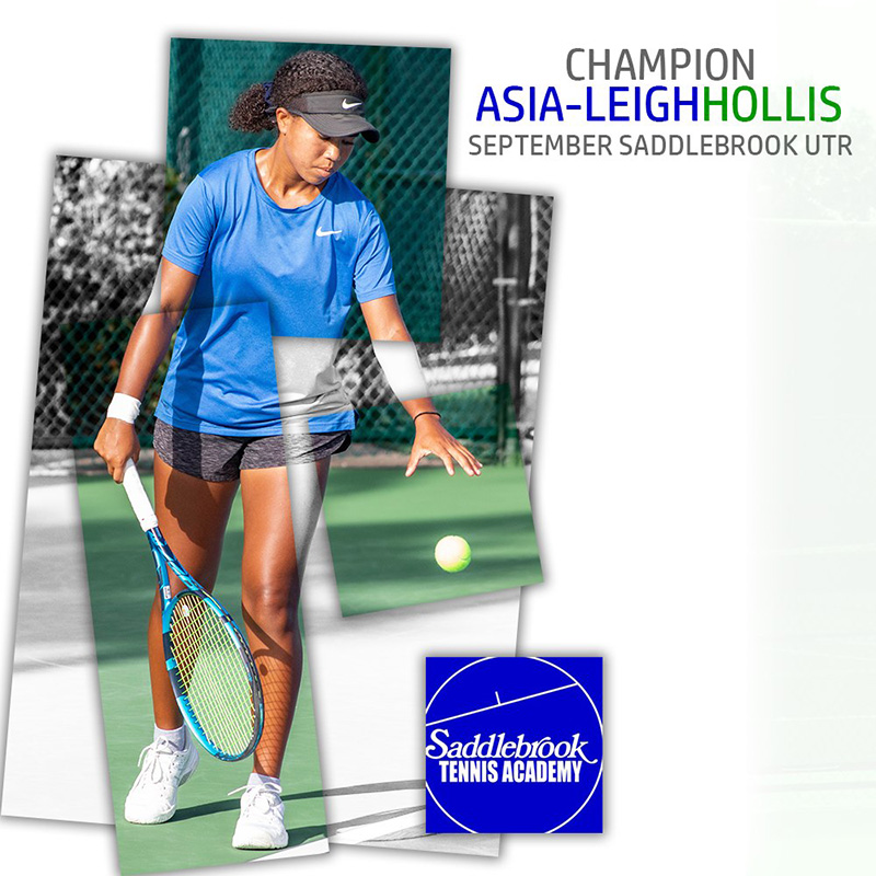 Asia-Leigh Hollis Inspiration Academy UTR Tournament Bermuda October 2, 2022