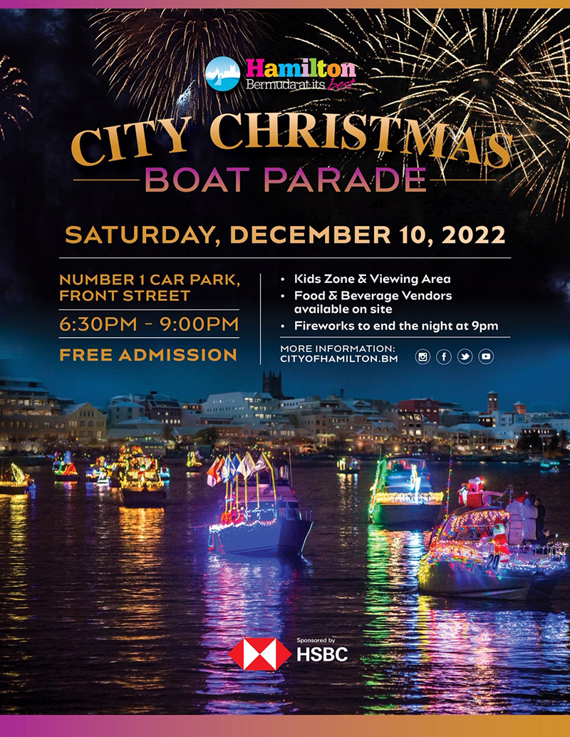 Christmas Boat Parade Bermuda October 24, 2022