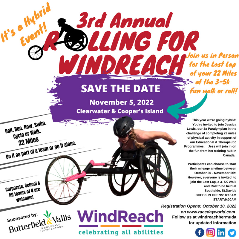 Rolling For WindReach Bermuda October 2022