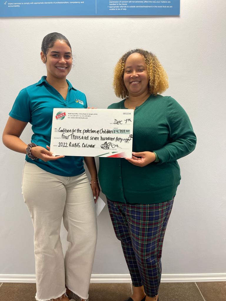 7 Camryn Swan and Sloan Johnson - Coalition for the Protection of Children Bermuda Dec 2022