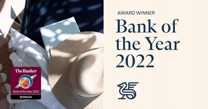 Butterfield Bank of the Year Bermuda Dec 2022