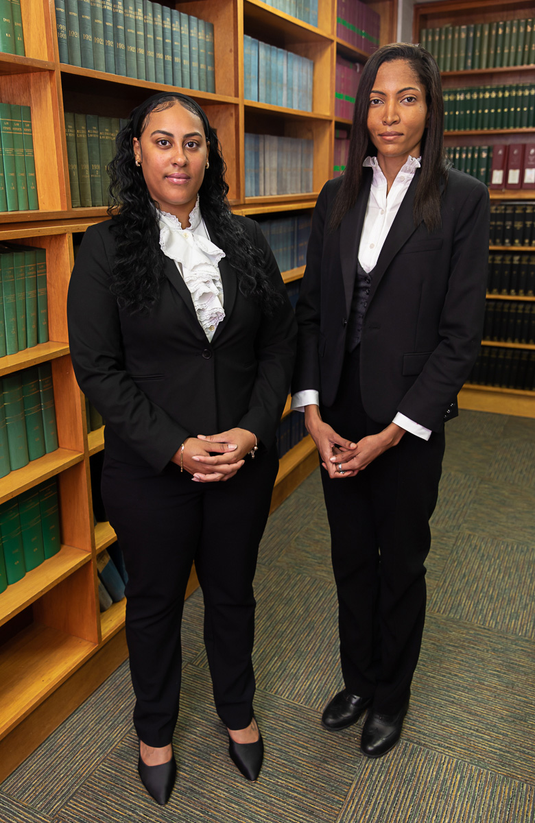 Ashley Fubler and Tjana Wharton Bermuda Jan 2023