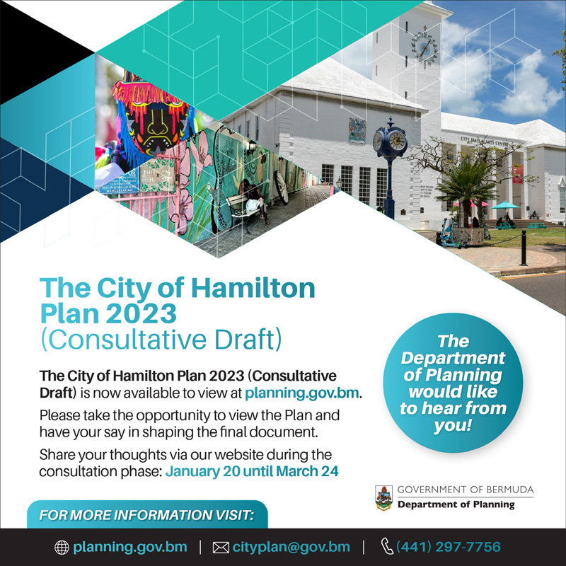 City of Hamilton Plan Bermuda Jan 2023