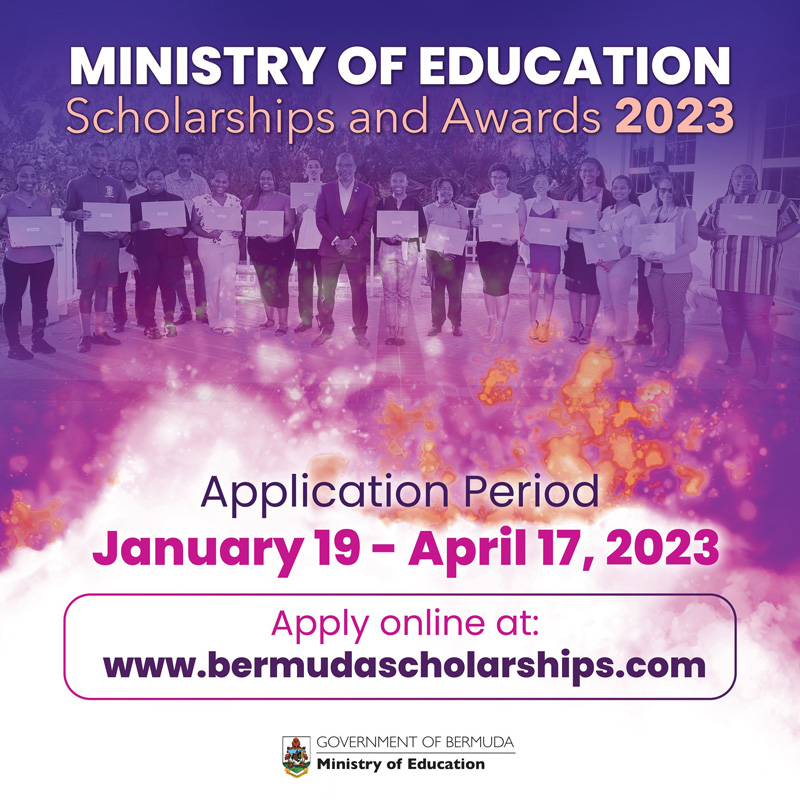 2023 Education Ministry Scholarships & Awards Bernews