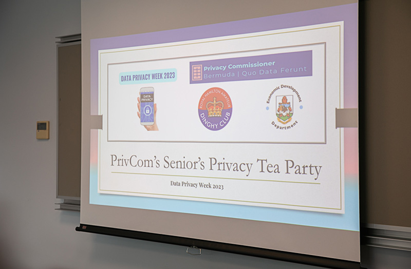 Tinee Furbert At Data Privcacy Tea Party for Seniors January 2023_2