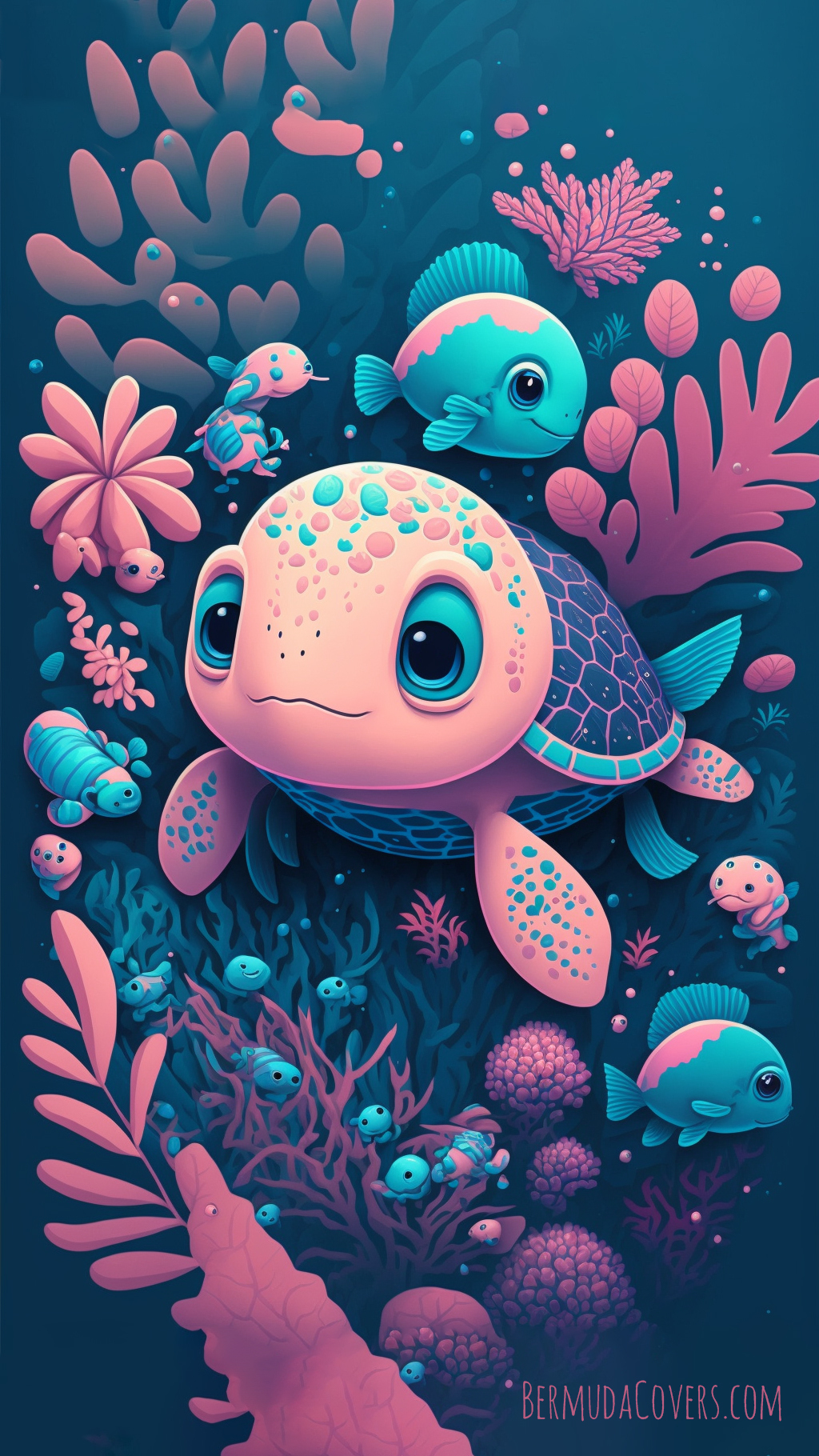 Turtle Wallpaper Discover more Background Cartoon Cute Desktop Iphone  wallpapers httpswwwenjpg  Sea turtle painting Sea turtle wall art  Turtle painting