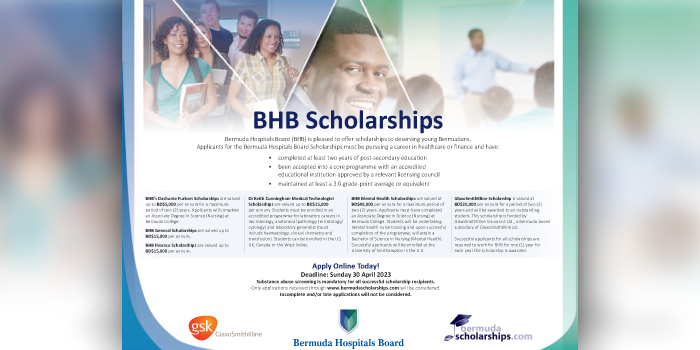 BHB Now Accepting Scholarship Applications - Bernews