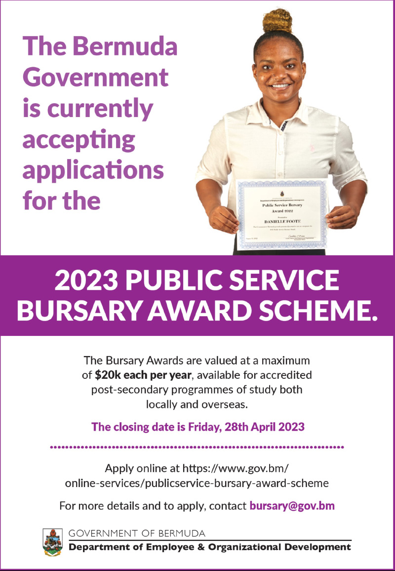 Public Service Bursary Award March 2023