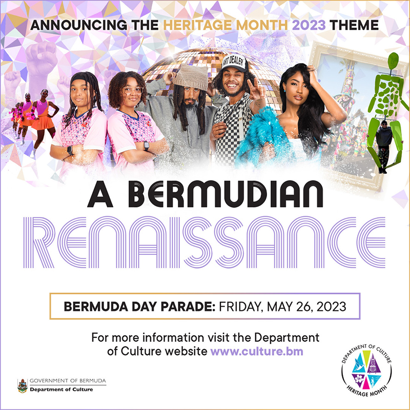 13368 Heritage Month Theme 2023 Bermuda April 26 2023