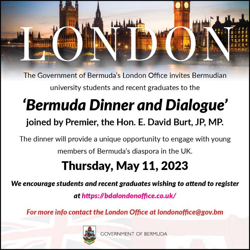 Bermuda Dinner and Dialogue May 2023