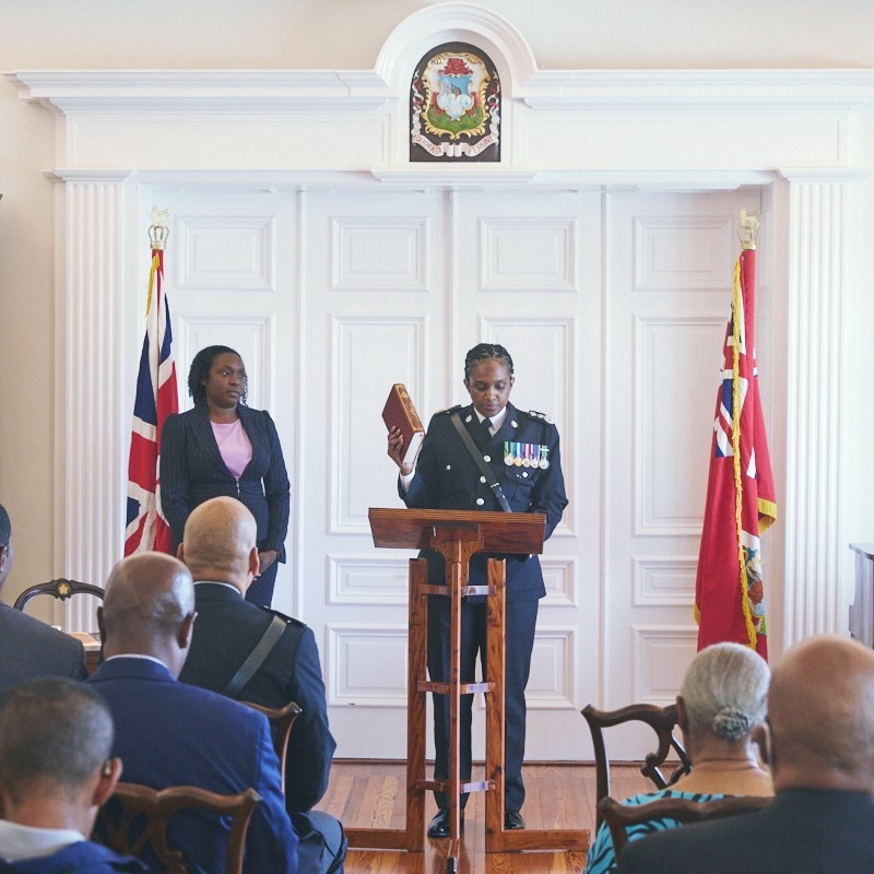 Deputy Commissioner of Police Swearing In Bermuda May 2023 (2)