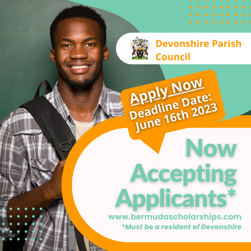 Devonshire Parish Council DPC Scholarship May 2023
