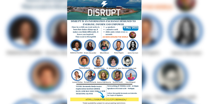 "Disrupt HR" Event To Be Held On May 11th - Bernews