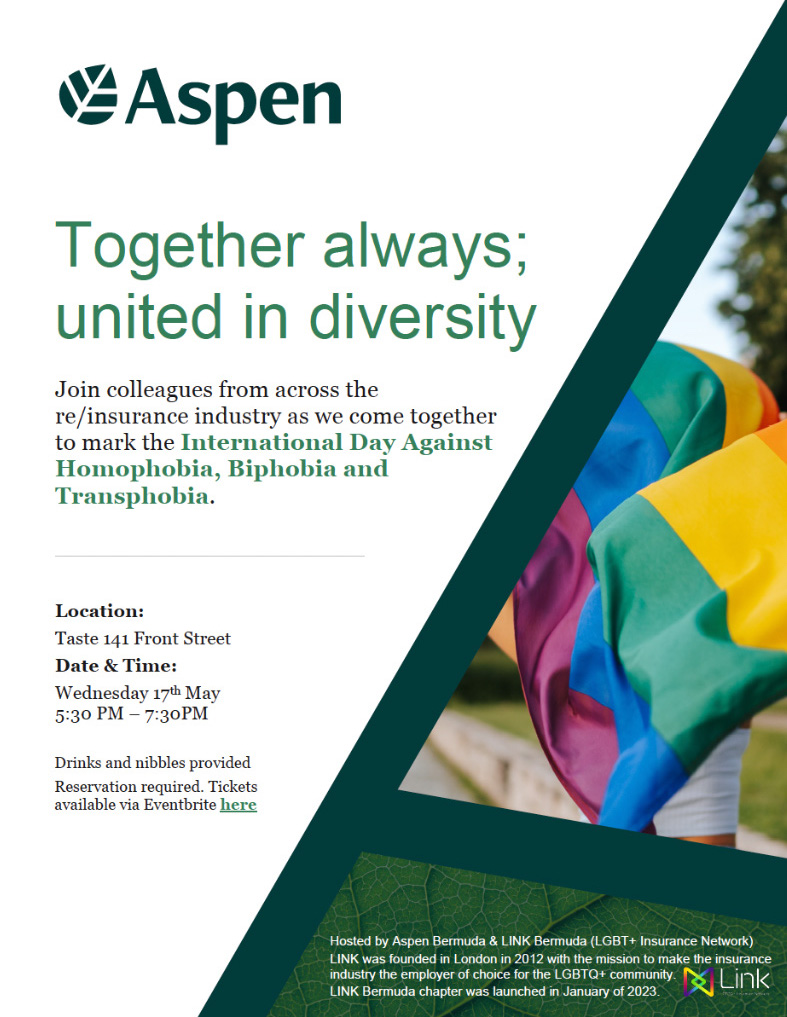 Link & Aspen To Host First IDAHOBIT Event May 2023