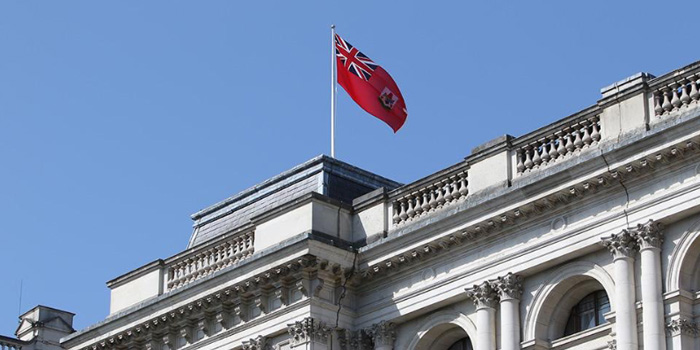 Bermuda Flag On FCDO Building In England - Bernews