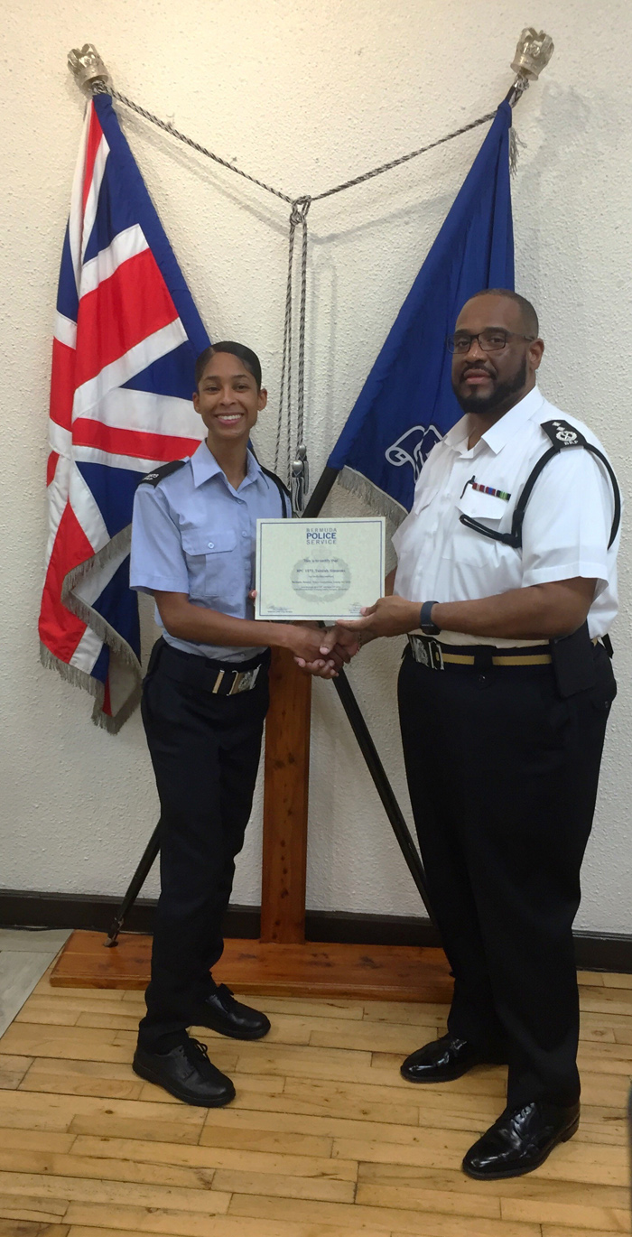 BRP Constable Tahirah Simmons Completes Initial Training 28 June 2023