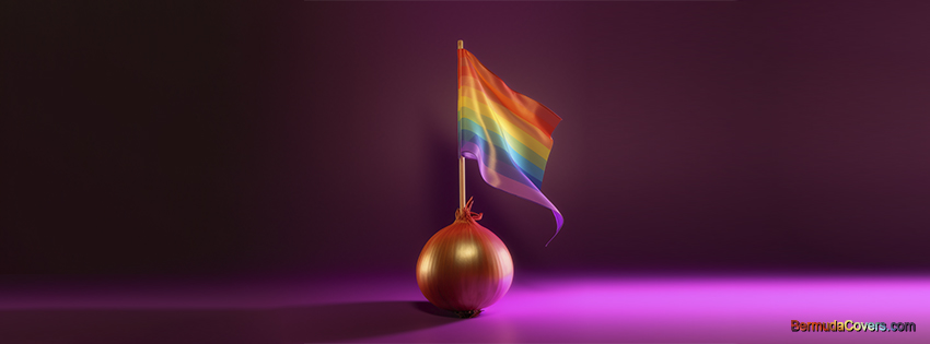 Bermuda Onion LGBTQ Pride Flag design social media graphic 239848923 facebook cover  copy