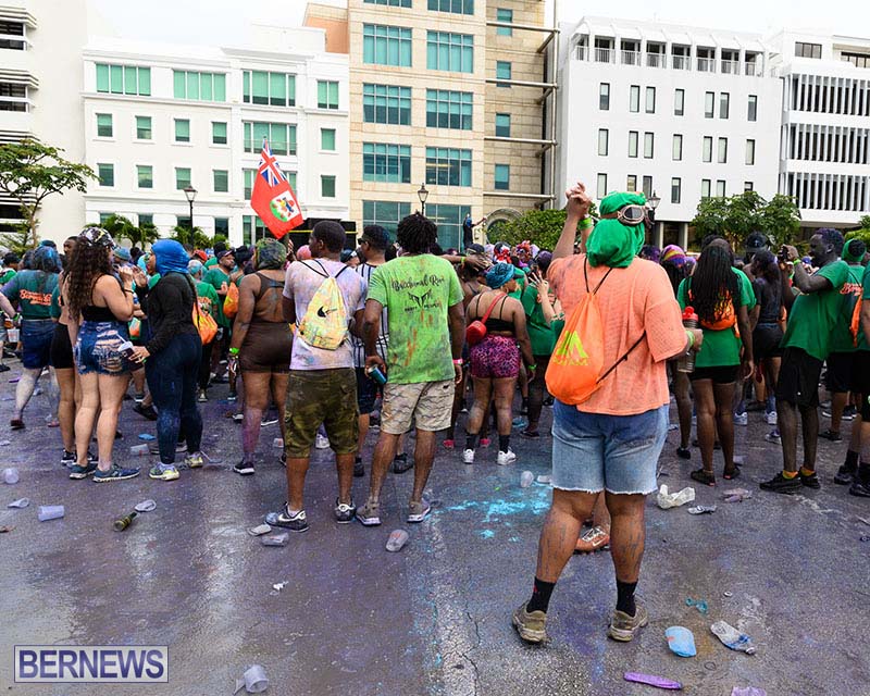 Carnival in Bermuda Jouvert at City Hall June 2023 AW_113
