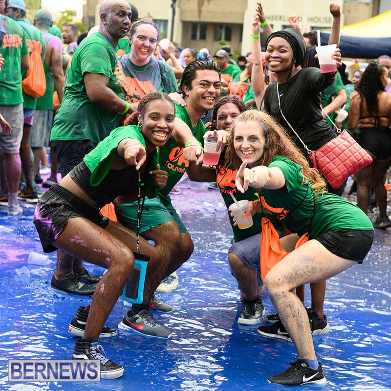 Carnival in Bermuda Jouvert at City Hall June 2023 AW_73