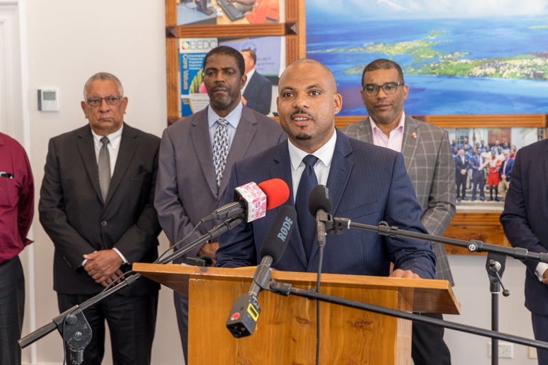 Govt Press Conference On Minimum Wage Bermuda June 1 2023 (4)