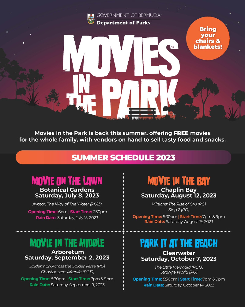 'Movies In The Park' Initiative June 2023