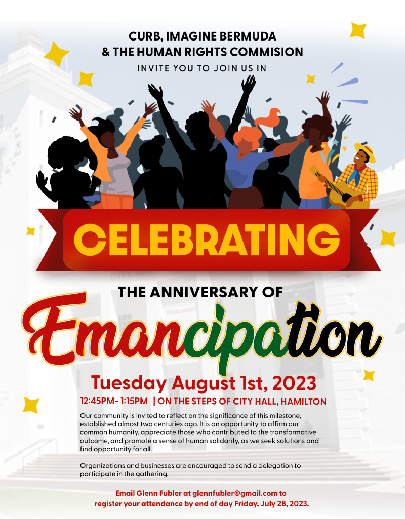 Anniversary Of Emancipation City Hall Bermuda August 1 2023