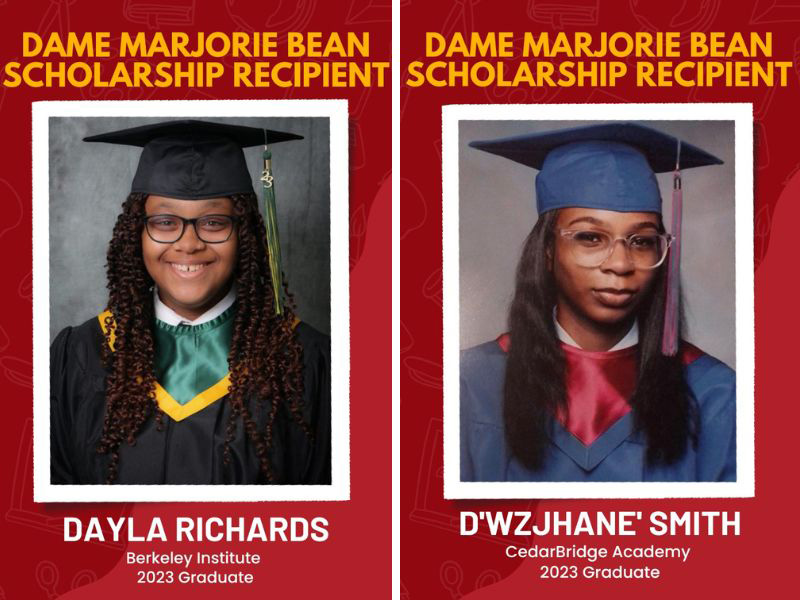 Delta Sigma Theta Sorority Dame Marjorie Bean Scholarship Bermuda July 2023