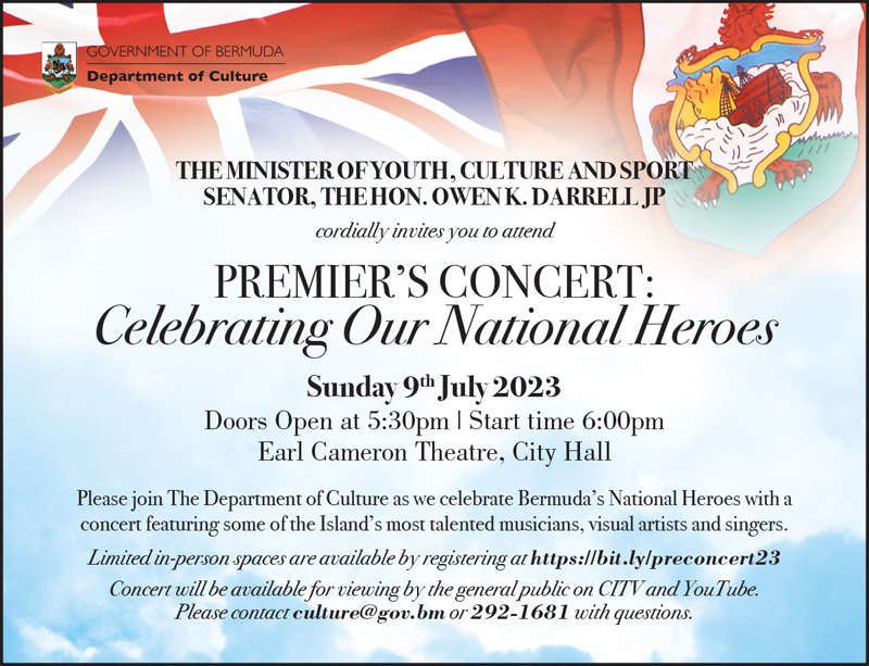Premier's Concert Bermuda July 2023