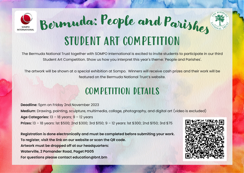 Student Art Competition Bermuda July 2023