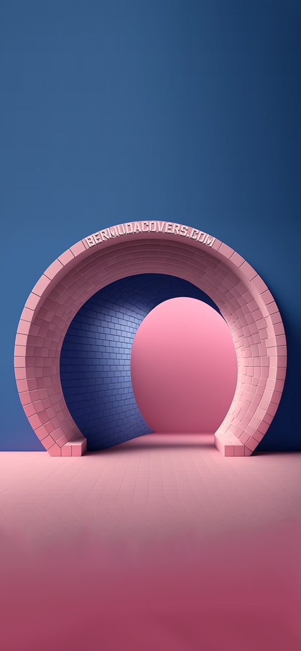 Abstract_Pink_and_Blue_Moongate_4342_round_brick_archway_moongate_Bernews_Facebook_Timeline_Cover_Graphic_2