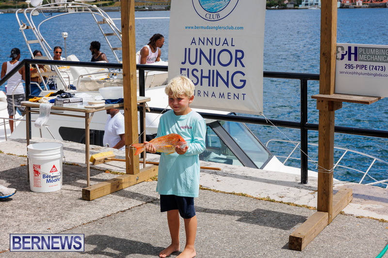 Annual Junior Fishing Tournament  Bermuda Aug 2022 DF-14