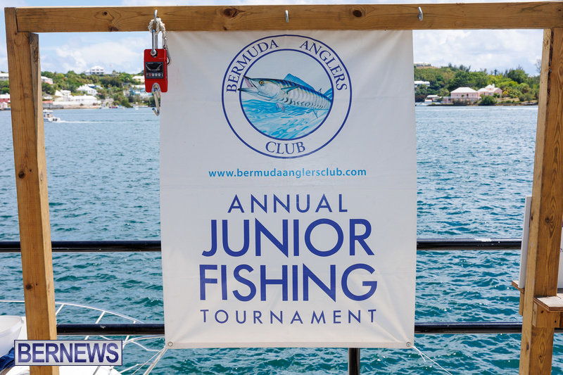 Annual Junior Fishing Tournament  Bermuda Aug 2022 DF-2