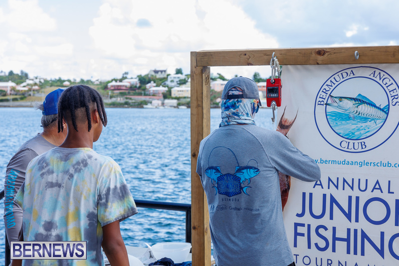 Annual Junior Fishing Tournament  Bermuda Aug 2022 DF-36